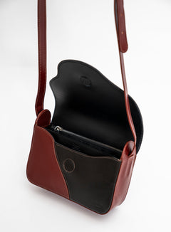 Cross Body Billie Zwart Cognac