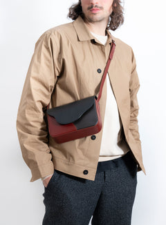 Cross Body Billie Zwart Cognac