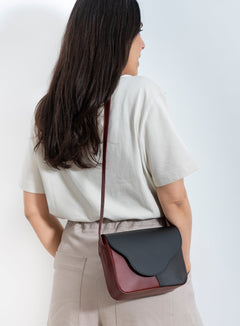 Cross Body Billie Zwart Cognac