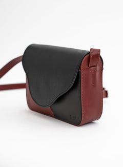 Cross Body Billie Zwart Cognac