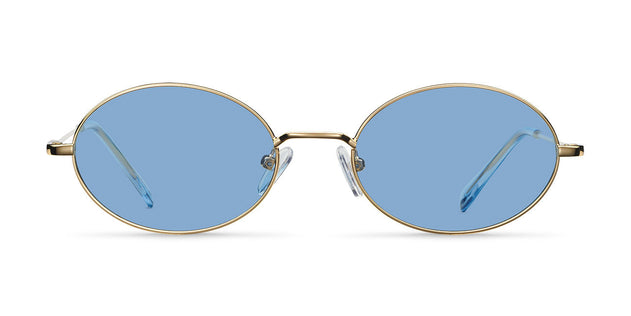 Amara Sunglasses Gold Blue