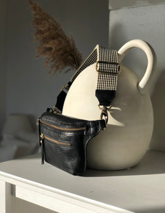 Beck's Bum Bag Black Geroold Stromboli -leer