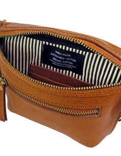 Beck's bum tas cognac geruit stromboli leer