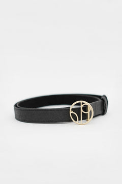 Antwerp Thin Belt Charcoal