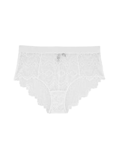 Lace Highwaist Slips 001 Blanche