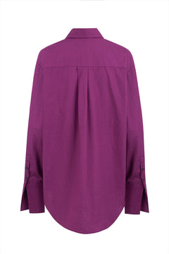 Violet shirt paars