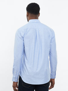 Oxford -shirt blauw
