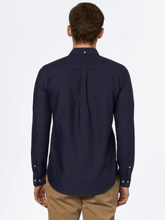 Oxford -shirt donkerblauw