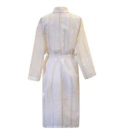 Perla Silk Robe White