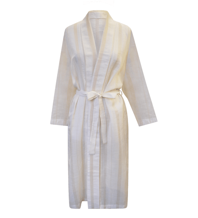 Perla Silk Robe White