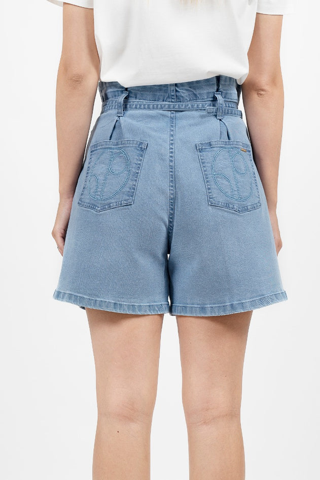 Montana Bil-denim shorts-sky-xs