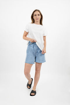 Montana Bil-denim shorts-sky-xs