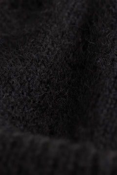 Emmi Mohair Beanie Black