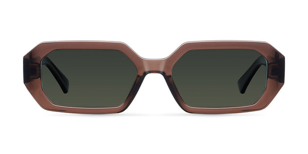 Esi Sunglasses Sepia Brown/Olive Green