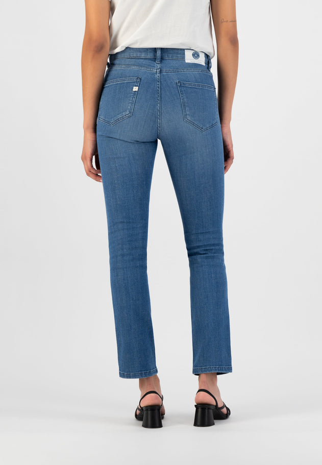 Faye Straight Jeans Authentic Indigo