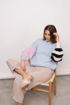 Fun Sweater Light Blue