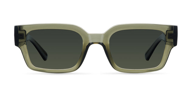 Hamer Sunglasses Stone/Olive Green