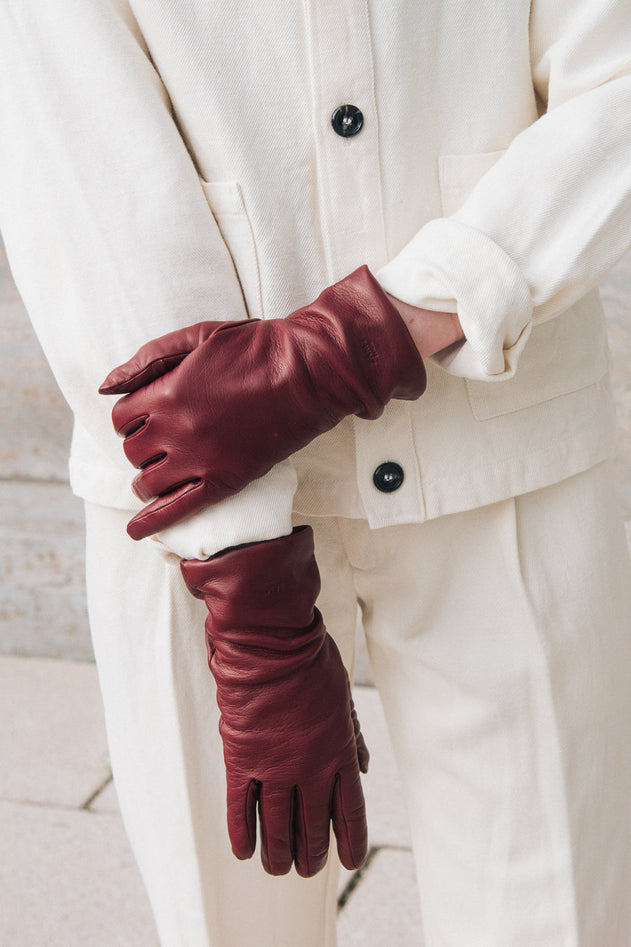 Gloria Gloves Burgundy