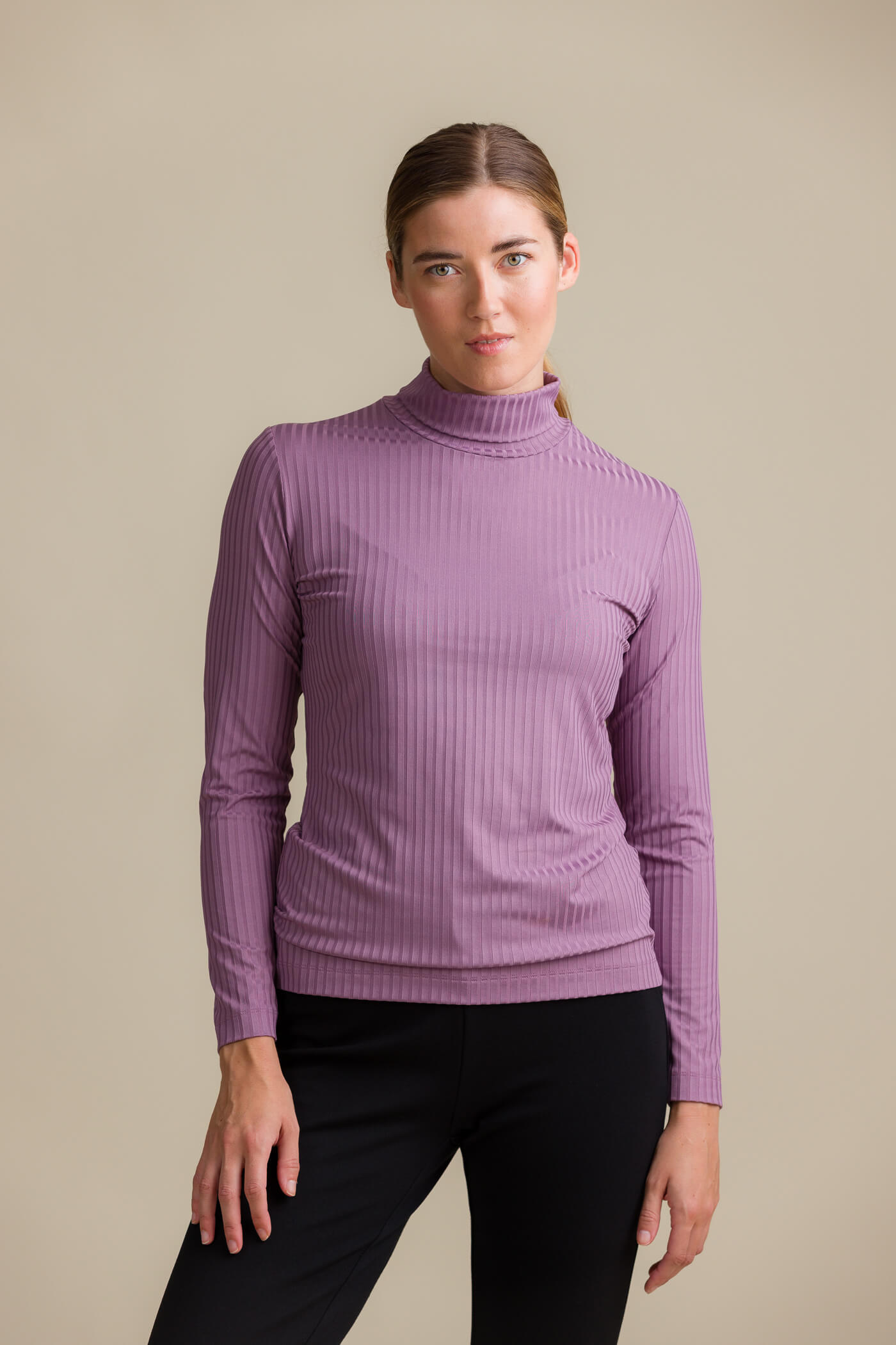 Kati Polo Long-Sleeve Malva