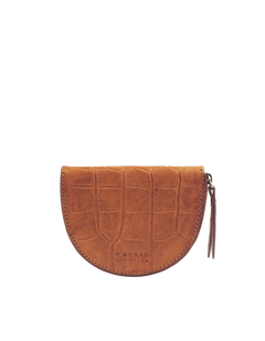 Laura Coin Purse Cognac Classic Croco