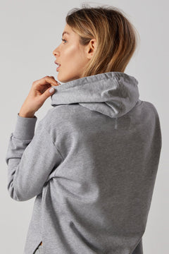 Women's Sweatsuit Set With Slits Grey