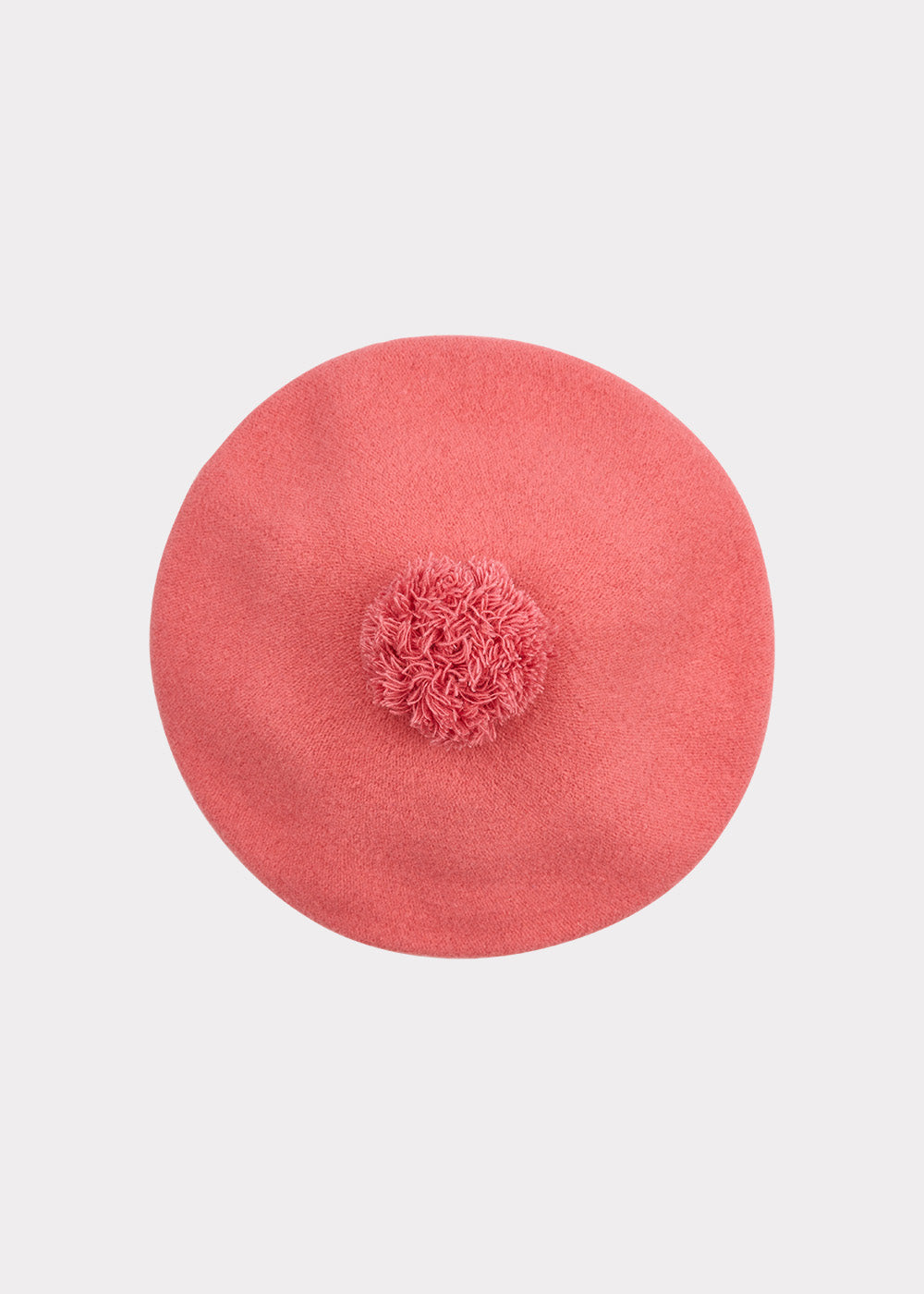 Pom Pom baret koraal