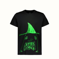 Acidwatersharkyshark T-shirt Zwart