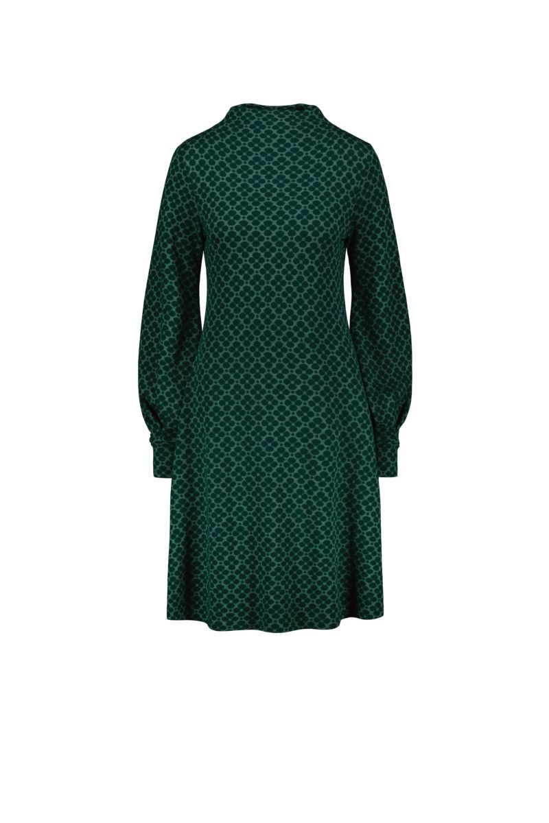 Puffi Merino Dress Apila Green