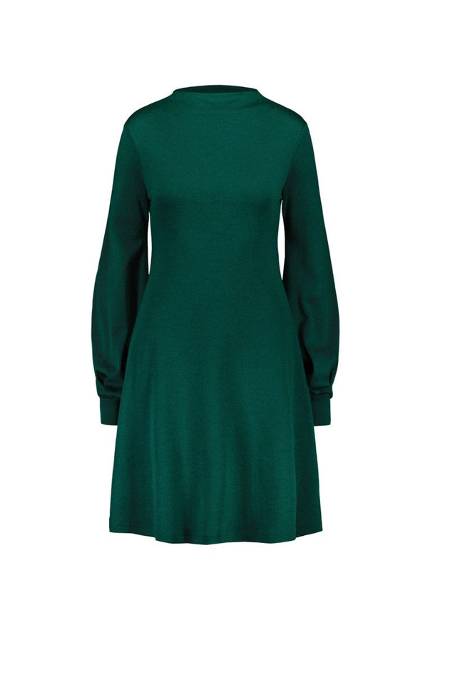 Puffi Merino Dress Green