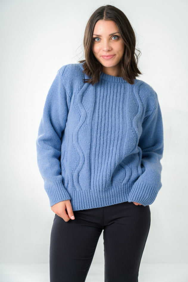 Cosmos Sweater Blue