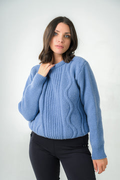 Cosmos Sweater Blue