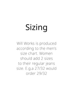 Will Works Jeans Dip Zwart