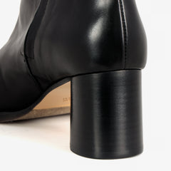 Joya Heeled Ankle Boots Black