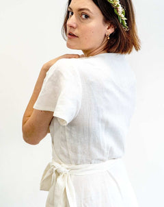 Zargot -jurk wit