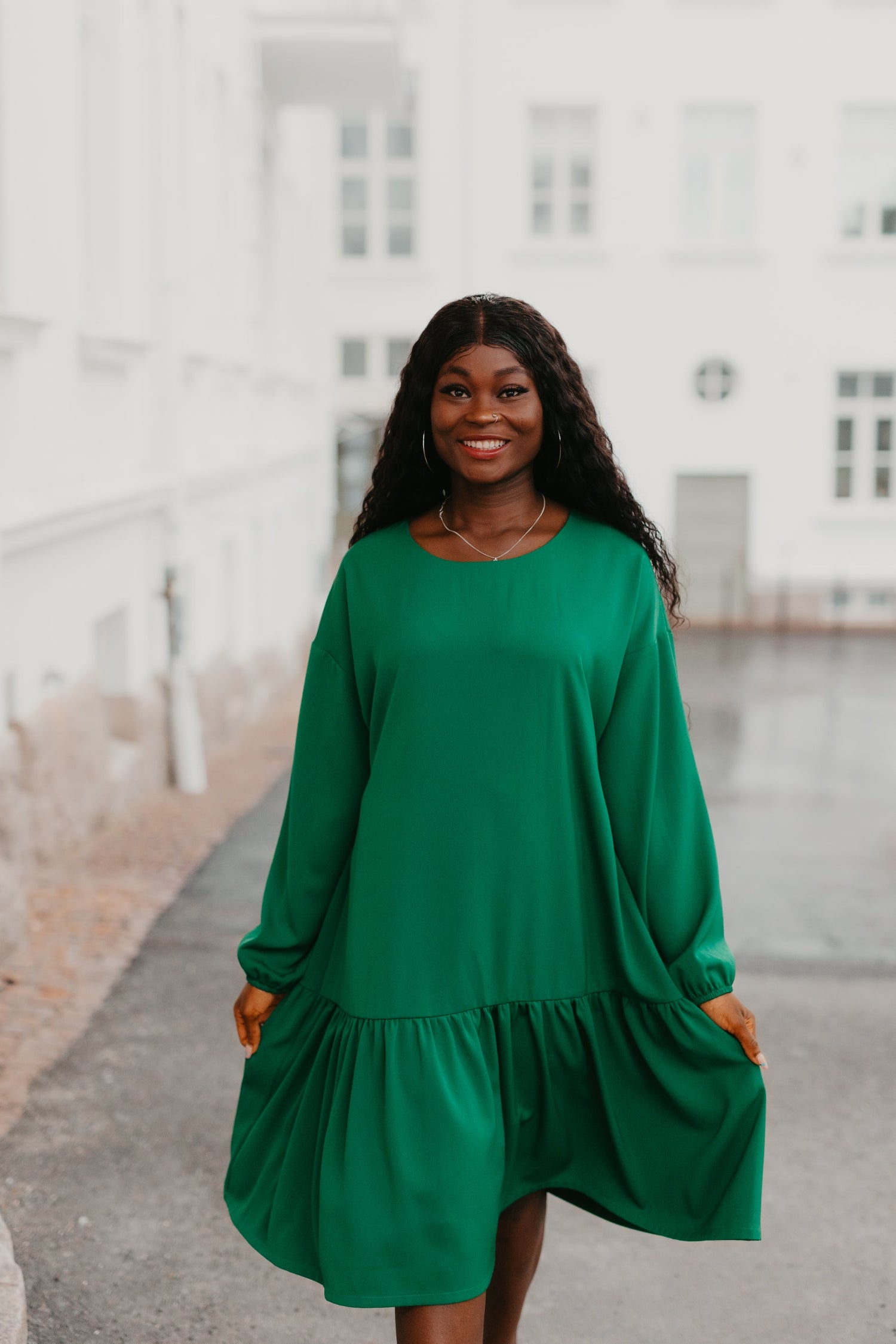 Lilia Dress Green