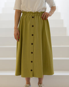 Frilla Skirt Olive Green